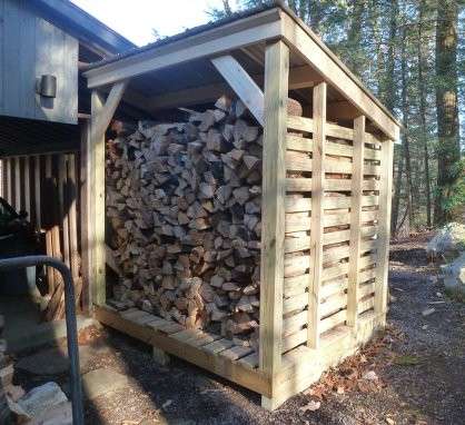 Storing Firewood Outside Precautions For Winter Heating OffGridHarmony