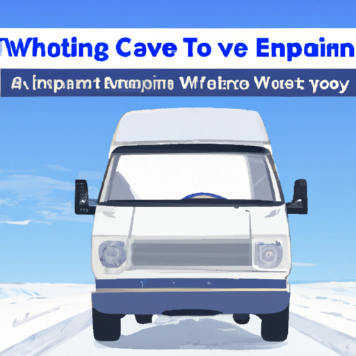 10 Essential Tips for Surviving Winter in a Van