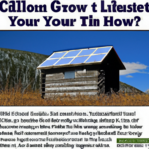How to Power Your Off-Grid Cabin How to Power Your Off-Grid Cabin