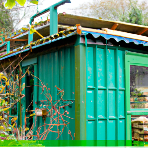 Living off-grid in a garden cabin in the UK