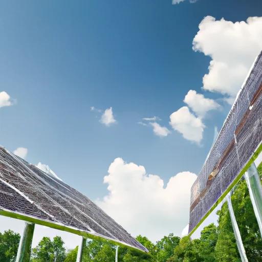 Living off grid with solar panels