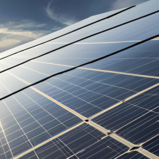 Living off grid with solar panels