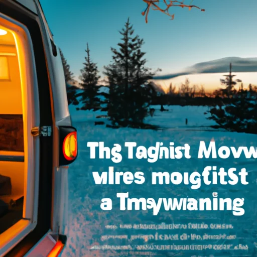 Tips for Keeping Your Van Warm During Winter