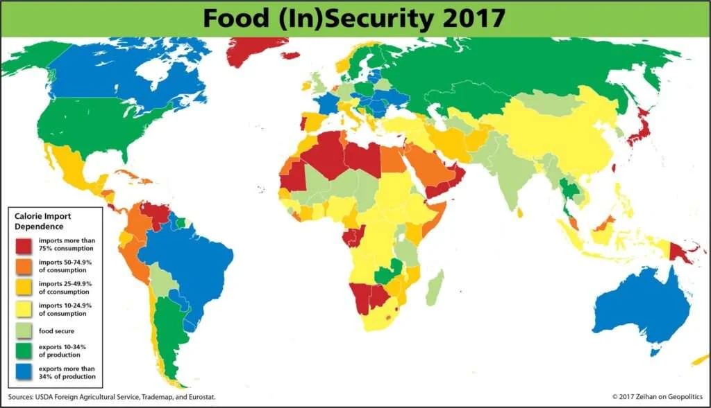 The Most self-reliant country in the world