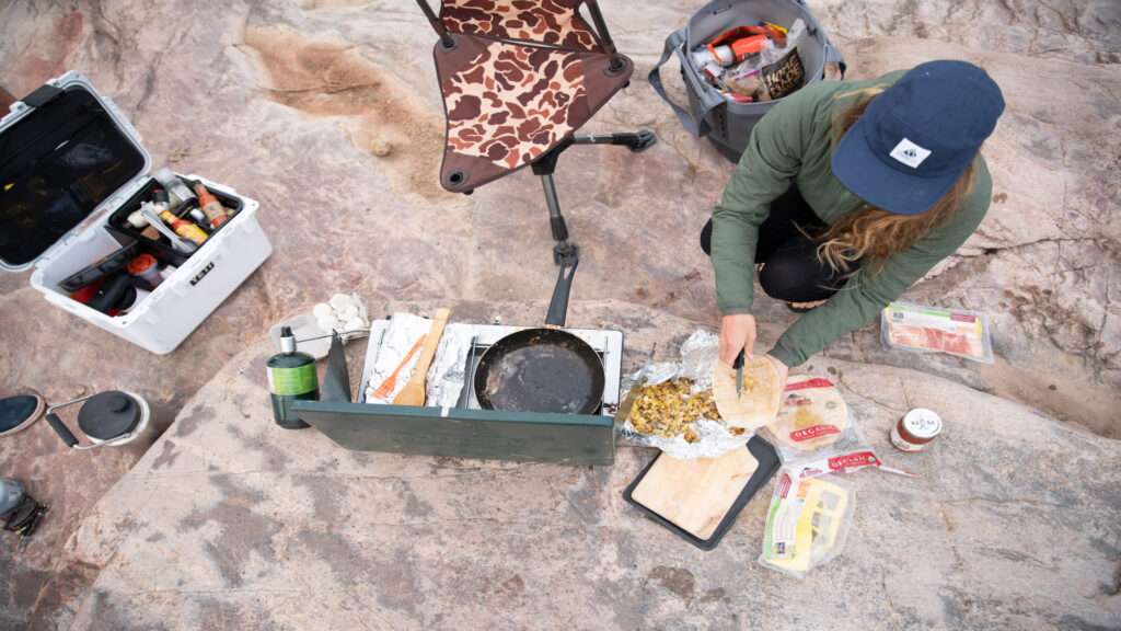 Tips for Storing Food Safely in a Tent