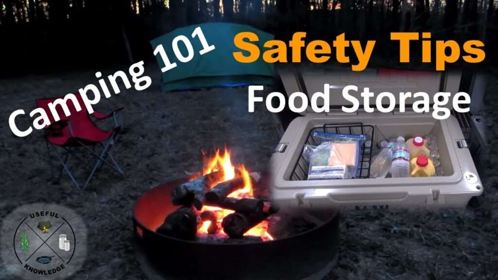 Tips for Storing Food Safely in a Tent