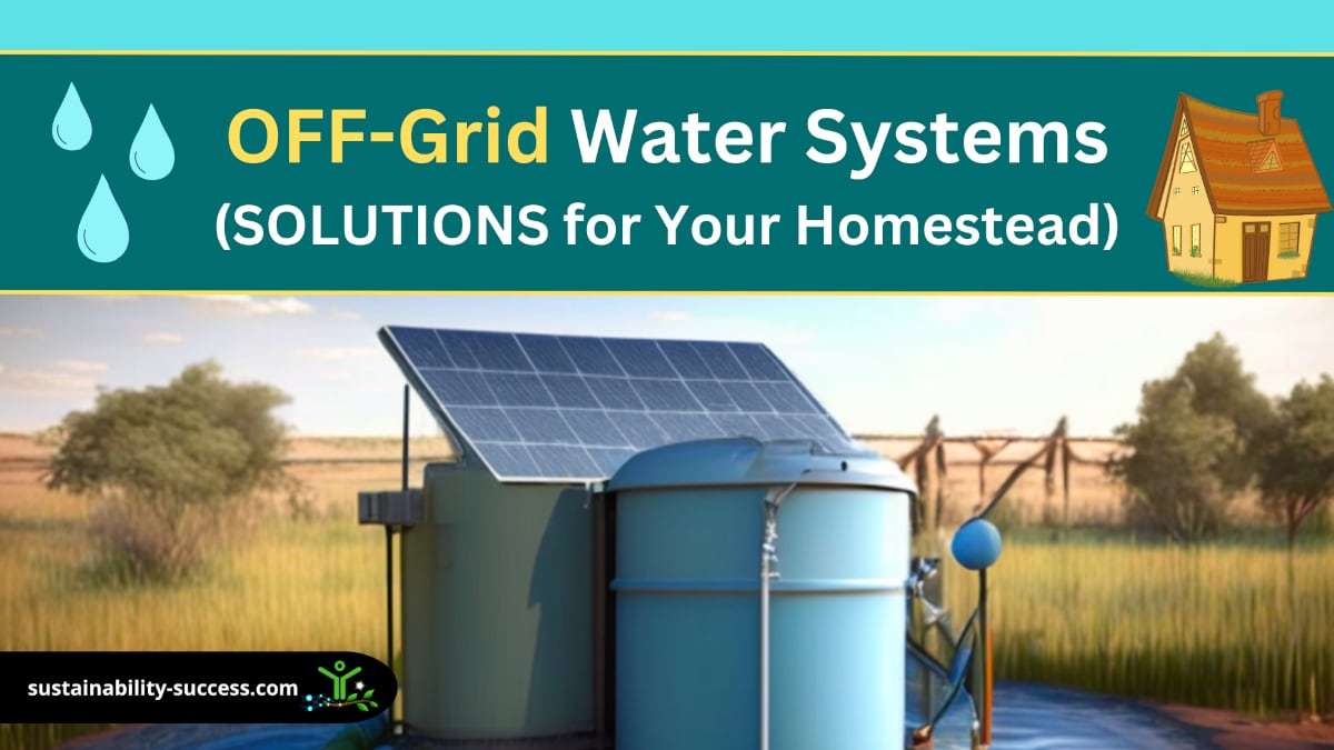 Collecting rainwater: An easy and fast way to get water for off-grid homesteads Collecting rainwater: An easy and fast way to get water for off-grid homesteads