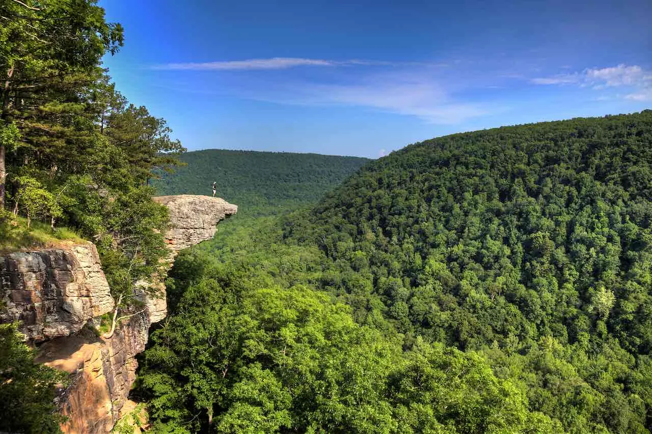 Living off-grid in Arkansas is legal.