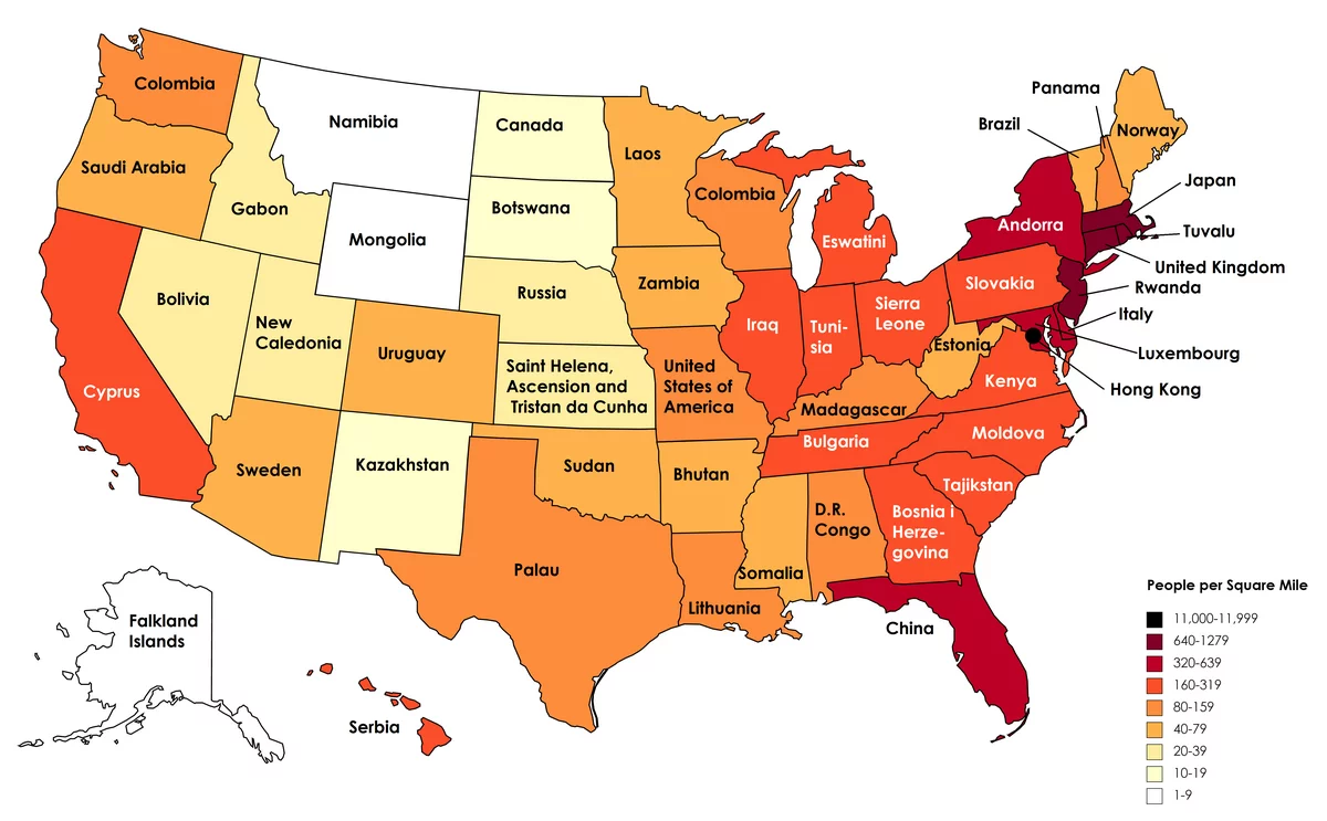 Montana: One of the Largest States in the US with a Low Population Density