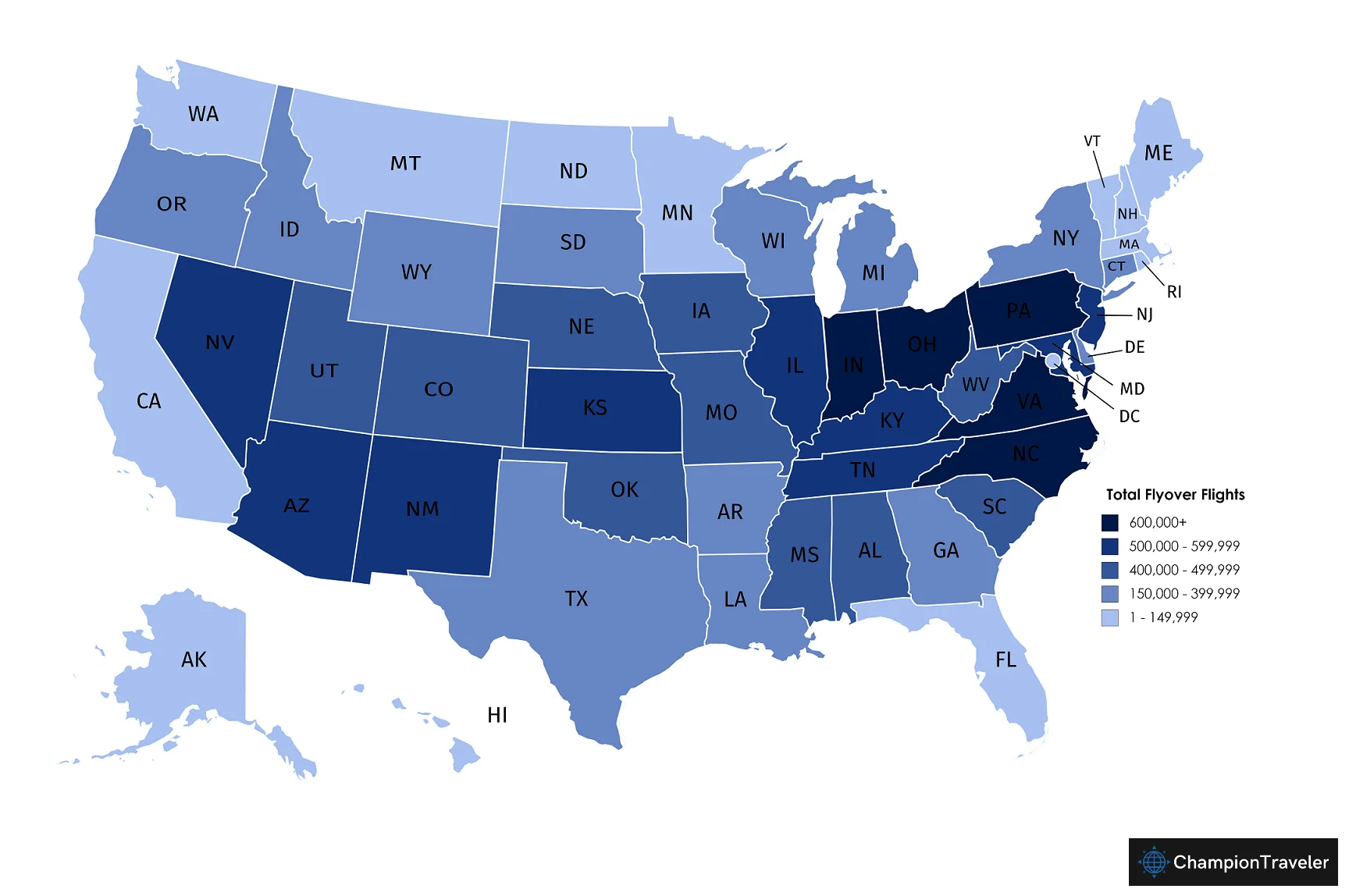 Nebraska: A Flyover State with a Low Population