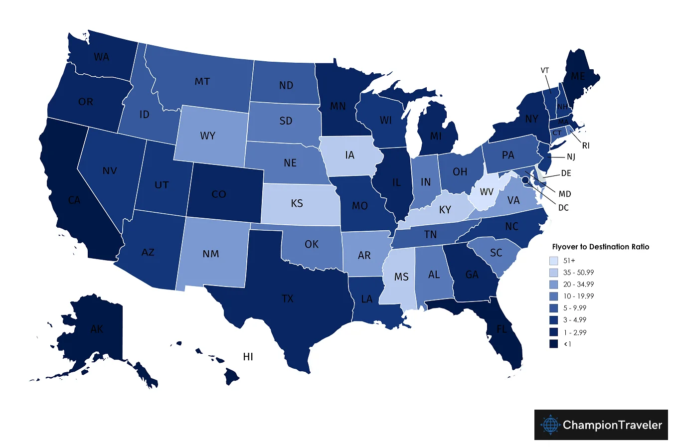 Nebraska: A Flyover State with a Low Population