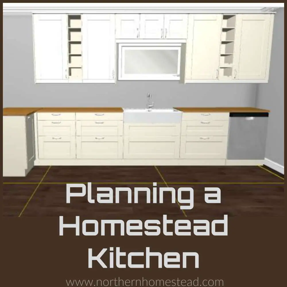 The kitchen is the center point of any homestead and its equipment determines storage, curing, and cooking options