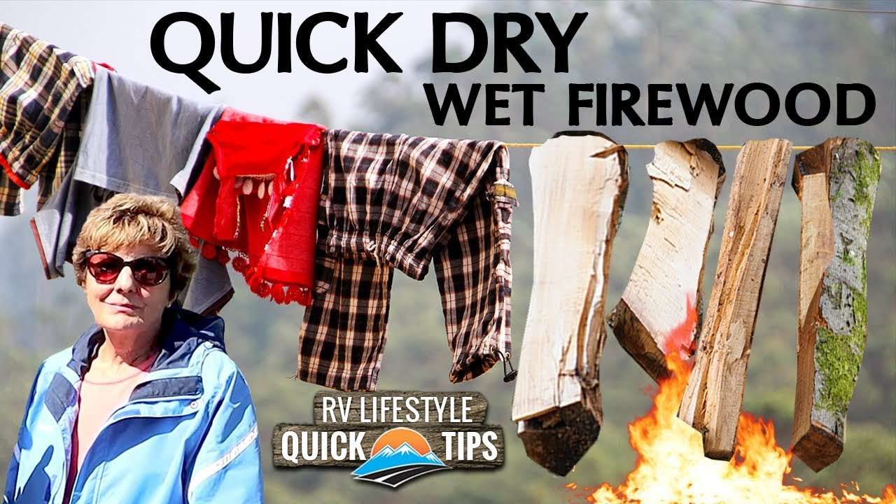 Tips for Drying Wet Firewood
