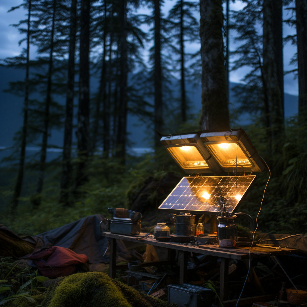 When You Live Off Grid In Alaska What Do You Use For Light Source